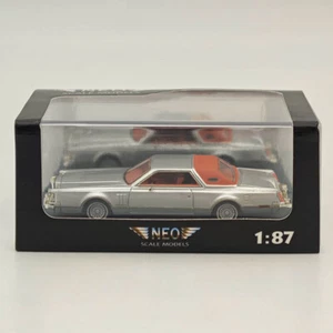 NEO SCALE MODELS 1/87 Lincoln Continental Mark V Resin Car Limited Silver - Picture 1 of 7