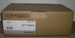Tóner Sagem CTR 371 negro para fax MF 5790 5790dn embalaje original A - Imagen 1 de 1