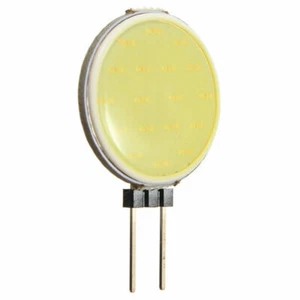 1pcs G4 5W LED Chip COB Light DC 12V Headlight Round Lamp Cool White SMD Bulb - Picture 1 of 5