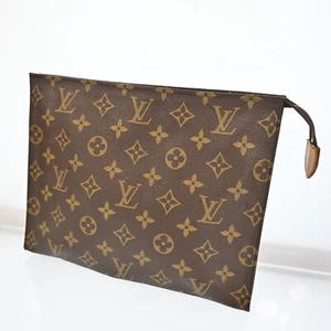 LOUIS VUITTON Monogram Poche Toilette 26 Pouch LV P4504CO706 - Picture 1 of 20