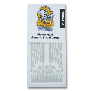 Tribal Flame Paint Masks for 1/24-25 Revell, AMT, Monogram Large Car - Bild 1 von 2