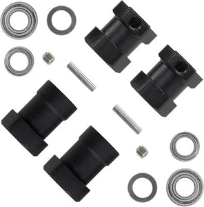 CW-01 12mm Aluminum Hex Adapter Wheels Rims Combinert for Tamiya Lunch Box Parts - Picture 1 of 5