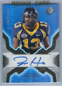 SPx Football Daymeion 2007 Hughes Indianapolis Colts novato tarjeta automática #313/499 - Imagen 1 de 2