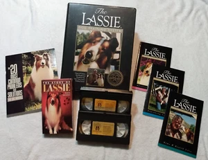 Sistema de entrenamiento para perros Lassie cintas VHS Bob Weatherwax edición 50 aniversario - Imagen 1 de 8