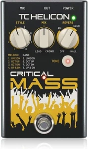 TC-Helicon Critical Mass Vocal Harmony Effects Pedal F/S new - Picture 1 of 5