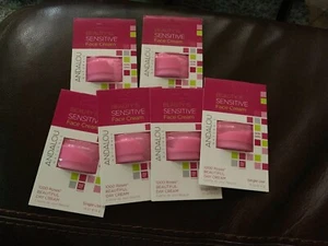 ANDALOU NATURALS Beautiful Day Cream 1,000 Roses Sensitive Face 6 Packs - Picture 1 of 5