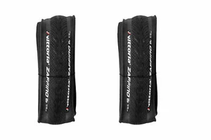 2 coperture copertoni Vittoria Zaffiro 4 IV 700 x 28 c nero pieghevole - Bild 1 von 1