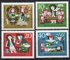 Germany / West 1962 Fairy Tales Grimm, Sg: 1299-1302, Mnh