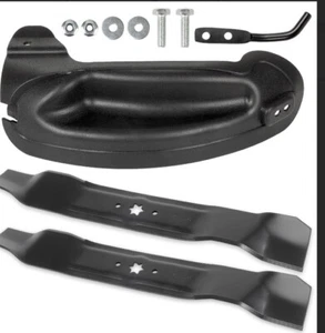 RANSOTO Lawn Mower Mulching Blade Kit Compatible with Most 42" Craftsman - Picture 1 of 10