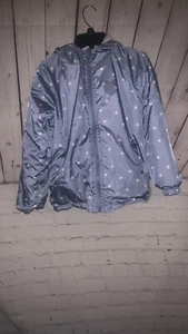 Emma And Elsa Star Printed Jacket For Girls Size Large - Picture 1 of 2