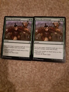MTG 2 x Press the Advantage - Dragons of Tarkir - Picture 1 of 1