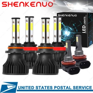 For Toyota Highlander 2014-2019 Front LED Headlight + Fog Light Bulb Combo Kit - Bild 1 von 11