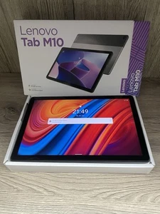 Lenovo Tab M10 3. Gen 64 GB, Wi-Fi, 10,1 Zoll - Storm Gray - In OVP - Afbeelding 1 van 6