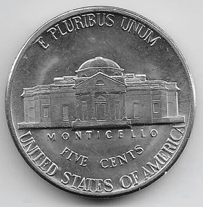1977 D Jefferson Nickel Collectible Coin Error DDR Doubled Die Reverse Steps - Picture 1 of 3