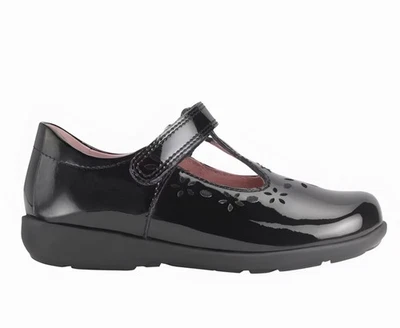 Zapatos escolares Startrite Charlotte T Bar de charol para niñas Foto 1 de 4