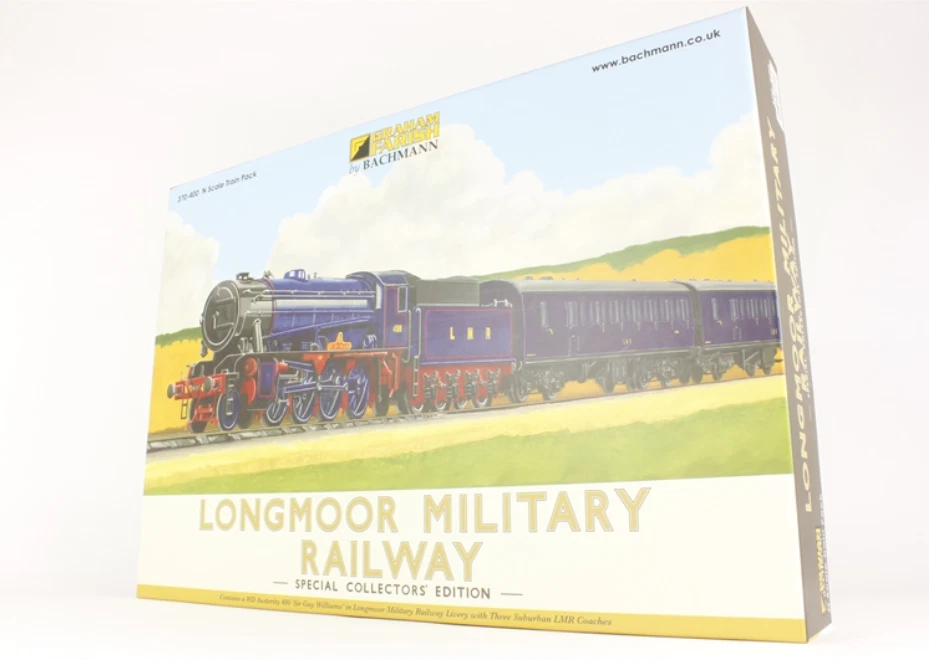 Graham Farish 370-400 N GAUGE LONGMOOR MILITARY RAILWAY - SPECIAL EDITION PACK - Image 1 of 4
