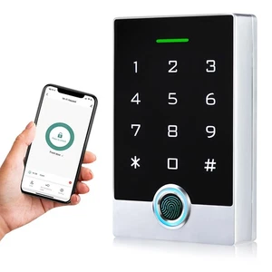 Wireless WiFi TUYA Zugangskontrollsystem, Fingerabdruck Passwort Stand-Alone Do... - Bild 1 von 8