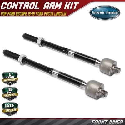 2 件前内领带杆端适用于福特 Escape 2013 - 2019 Focus 2012 - 2018 年林肯 MKC — 第 1/4 张图片