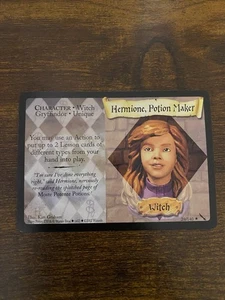 Hermione, Potion Maker 29/140 Chamber Of Secrets Harry Potter TCG 2002 LP - Picture 1 of 3