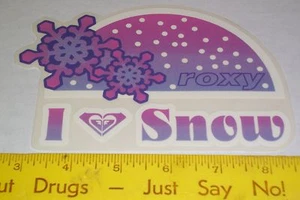 VTG 90er RIESIGES ROXY HAWAII BEACH GIRL HERZ SURF SNOWBOARD SKATEBOARD NEU AUS ALTEM ZUSTAND AUFKLEBER - Bild 1 von 1