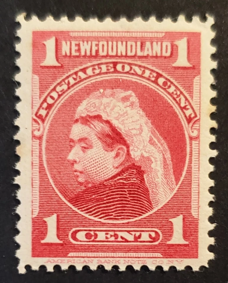 Stamps Canada Provinces: Nfld. #79 carmine Rose Q. Victoria VF MNH - Image 1 of 1