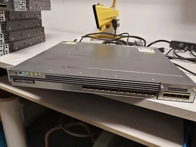 1x Cisco Catalyst 3750X WS-C3750X-12S-S 12-Port GbE SFP - Image 1 of 3