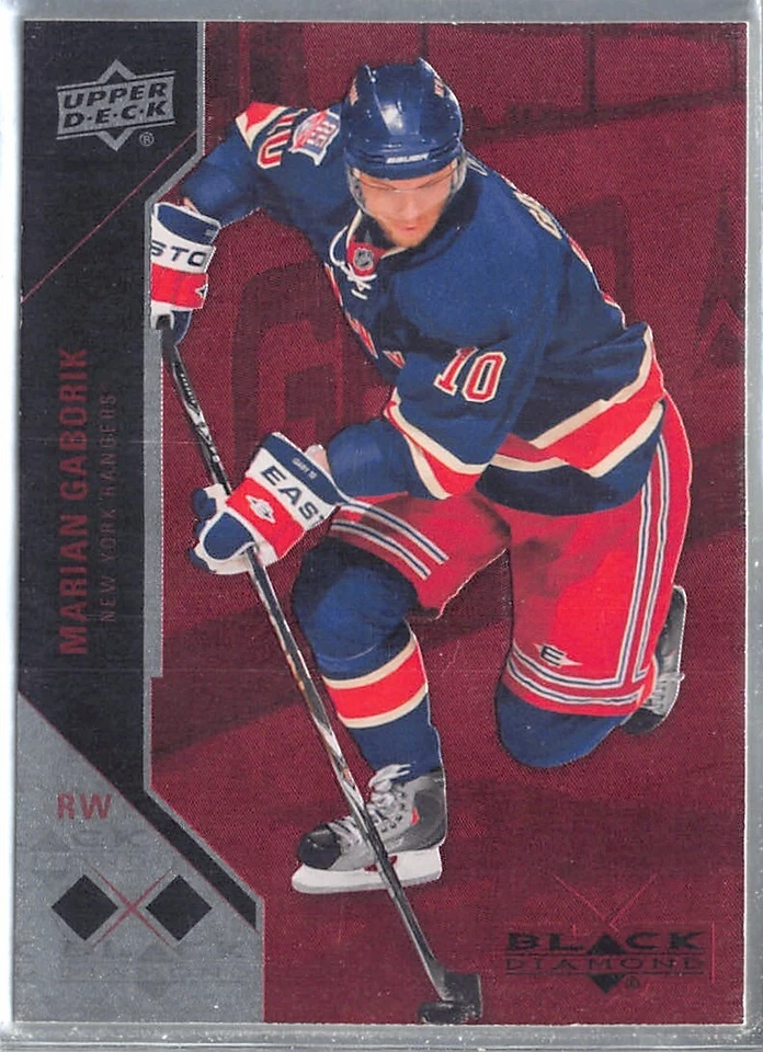 2011-12 Black Diamond Ruby #149 Marian Gaborik /100 - Image 1 of 2
