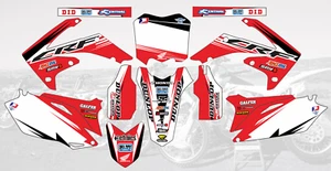 N 191 GRAPHICS DECALS STICKERS FOR HONDA CRF250 R 2010-2013 CRF450 R 2009-2012 - Picture 1 of 1