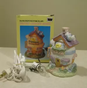 Vintage Easter Lighted House Variety Store NIB 1991 - Picture 1 of 9