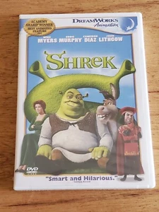 New Factory Sealed DVD Shrek Mike Meyers Eddie Murphy Cameron Diaz Bonus Feature - Picture 1 of 24