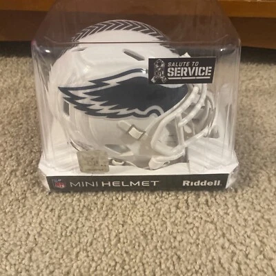 Мини-шлем 2024 Philadelphia Eagles Salute To Service Riddell Speed - Изображение 1 из 4