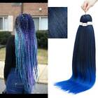 Uk Ombre Pre Stretched Hair Extension 20 26 Perm Yaki Jumbo Braids 100 Natural