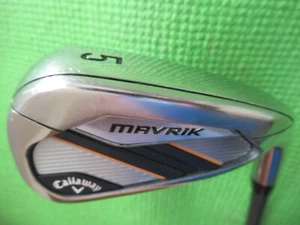 Callaway Mavrik single 5 iron to set Catalyst 75 6.0 graphite shaft - Picture 1 of 9