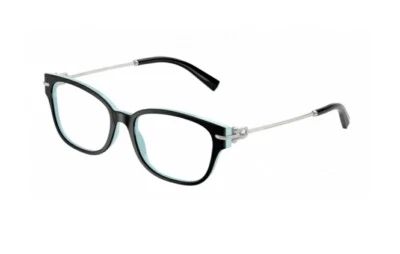 TIFFANY TF2262 8055 Black On Blue Frame Demo Lens 54 mm Women's Eyeglasses - Image 1 of 4