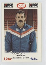1985-86 Nova Scotia Oilers PLAY (Police Laws and Youth) Ron Low #25