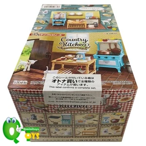 Raro set completo di 8 pezzi 2022 Re-Ment A Small Country Kitchen - Foto 1 di 19