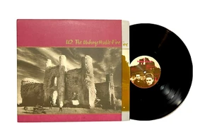 U2 - The Unforgettable Fire Vinyl Record LP A1-90231 Orig Island Records EX/EX - Imagen 1 de 3