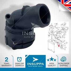 Radiator Coolant Water Flange Hose For Audi A3 Q2 Seat Leon Mk3 Skoda Vw Golf - Picture 1 of 12