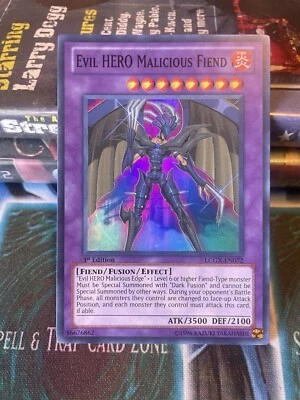 Evil HERO Malicious Fiend LCGX-EN072 Legendary Collection 2: The Duel Academy... - Image 1 of 4