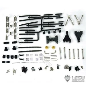 Suspensión trasera elevada de 9 mm para eje diferencial de bloqueo de camión tractor 1/14 LESU RC - Imagen 1 de 12