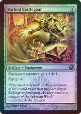 Barbed Battlegear - Foil New MTG Scars of Mirrodin Magic 2B3