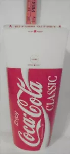 Coca Cola ( NEW ) Plastic Popcorn Container, 12 in. X 5 in. X 5 IN. X 4 IN. - Picture 1 of 8