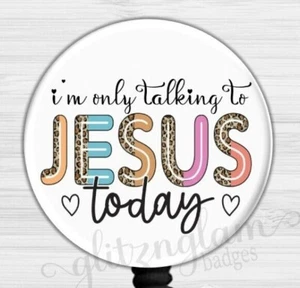 Jesus Only Badge Holder, Faith Badge Holder, Christian Badge Holder 6611O - Imagen 1 de 9