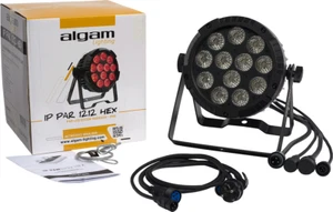 PAR IP65 LED 12 x 12W RGBWAUV ALGAM LIGHTING IP-PAR-1212-HEX - Picture 1 of 10