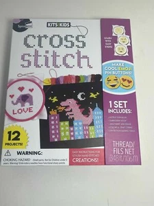 Kits For Kids Cross Stitch 12 Projects - Picture 1 of 8