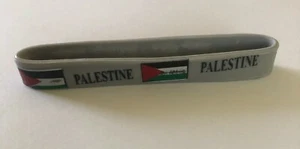 Brazalete pulsera silicona bandera palestina "coraje" - Imagen 1 de 2