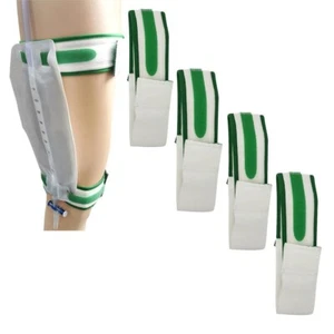 4Pcs Catheter Leg Strap Urine Drainage Bag Leg Band Urinary Legband Tube Holder - Picture 1 of 11