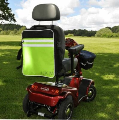 Splash Hi-Vis Mobility Scooter Wheelchair Bag - For Big Scooters - New Style