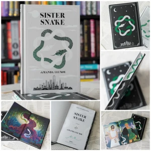 Amanda Lee Koe Sister Snake LitJoy Crate Signed Special Edition Sprayed Edges Nw - Imagen 1 de 8