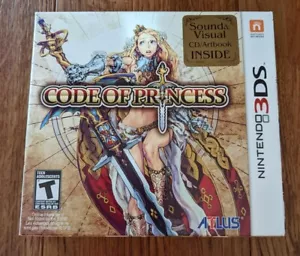 Nintendo 3DS 2012 Atlus Code Of Princess Limited Edition BRAND NEW First Print - Picture 1 of 6